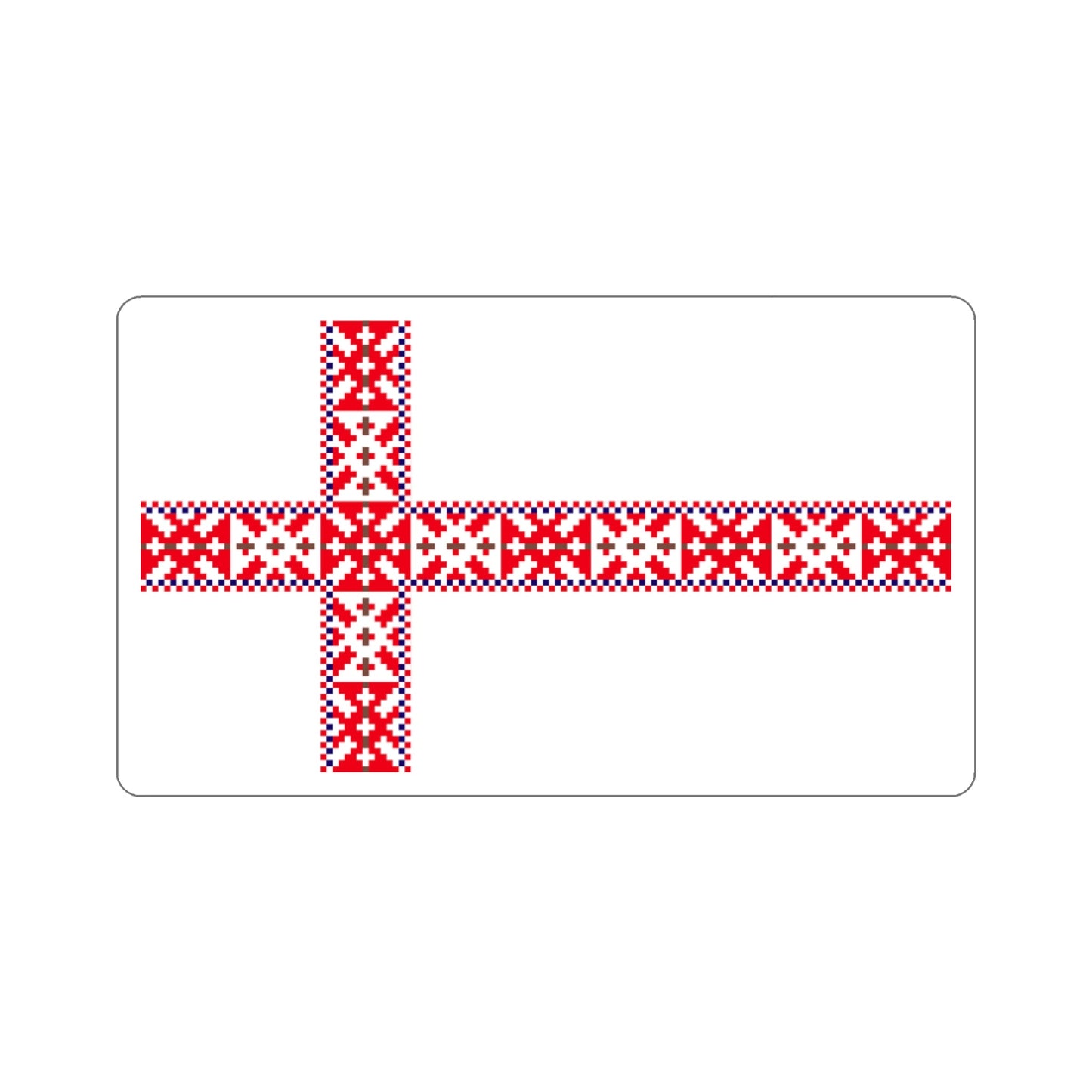 Flag of Setos Estonia STICKER Vinyl Die-Cut Decal-3 Inch-The Sticker Space