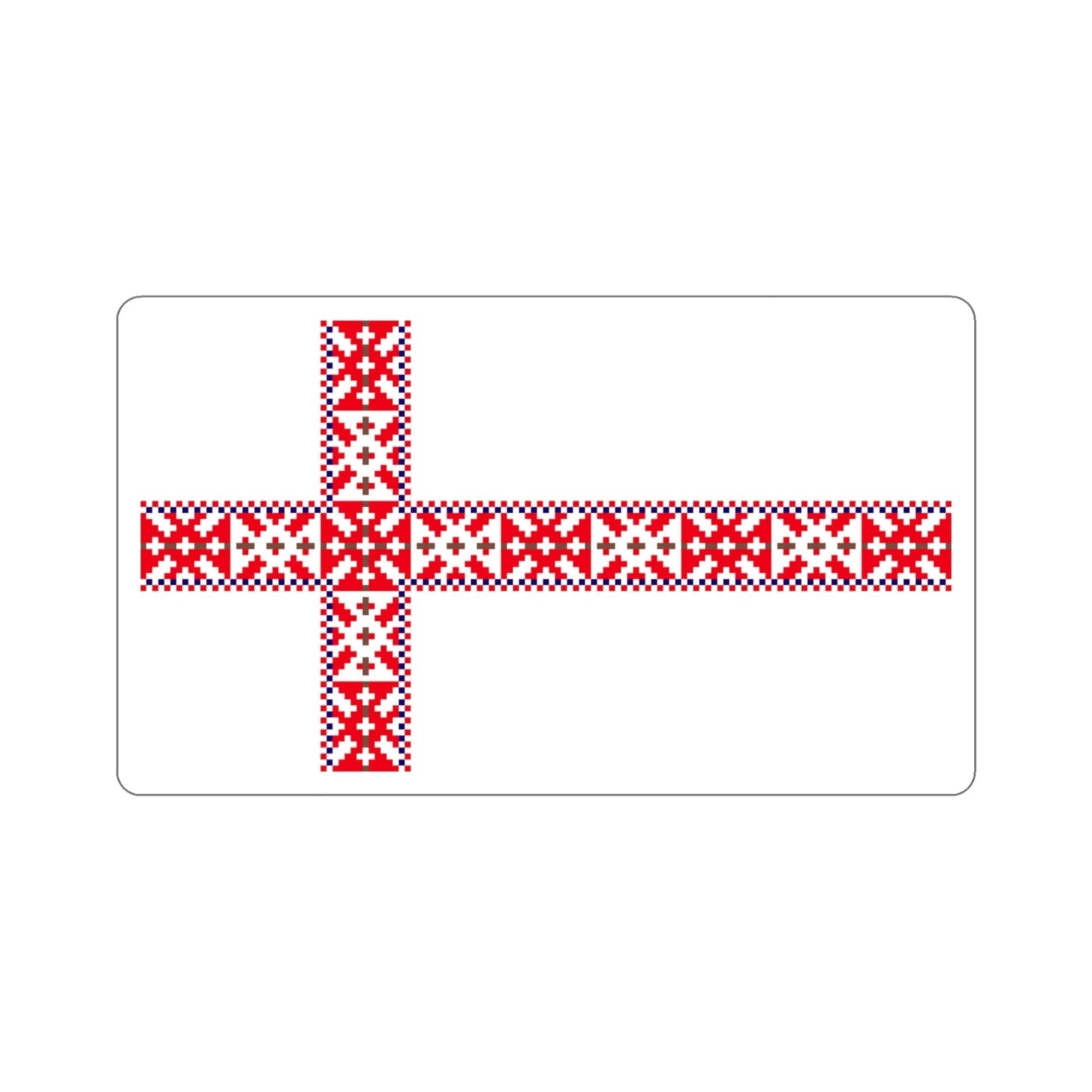 Flag of Setos Estonia STICKER Vinyl Die-Cut Decal-5 Inch-The Sticker Space