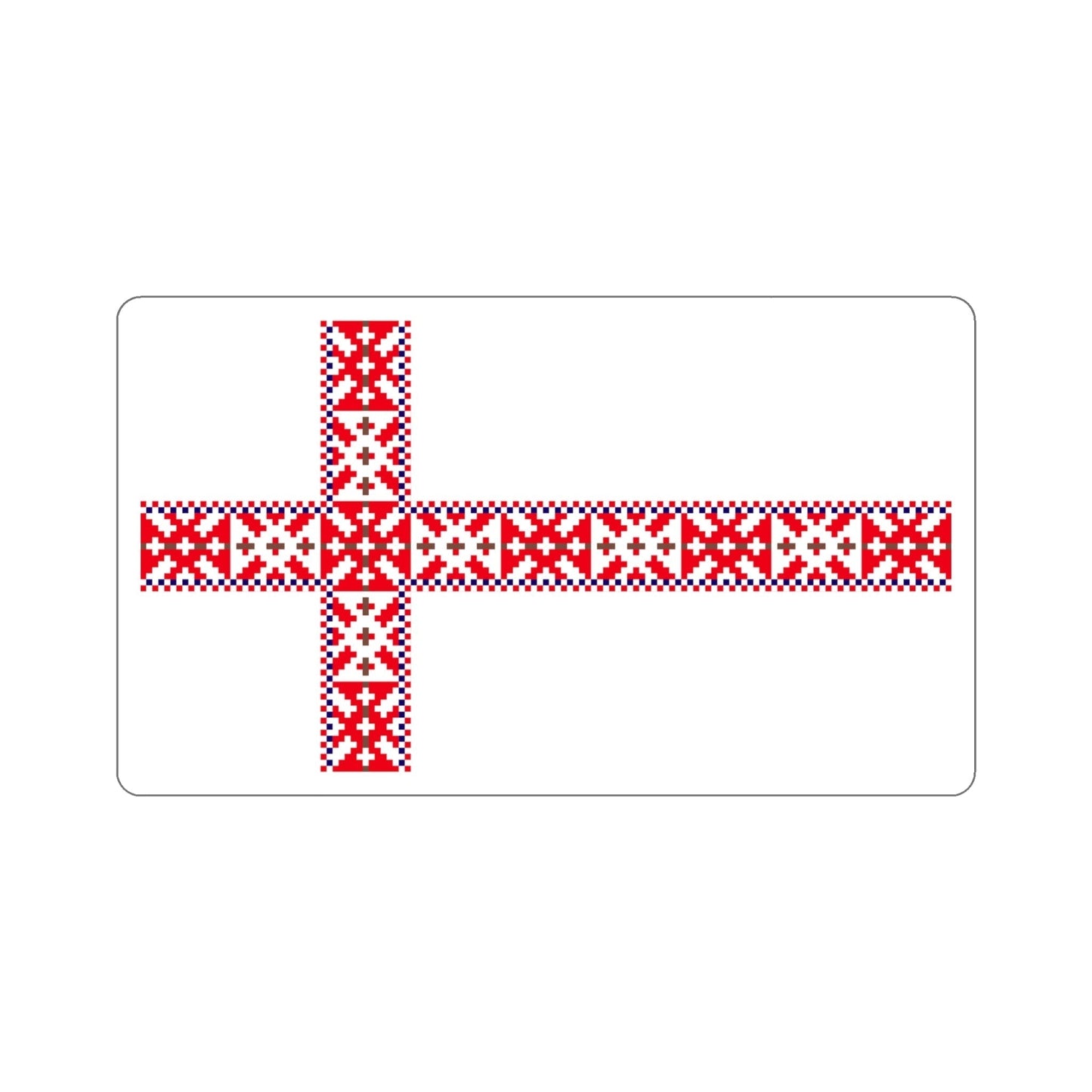 Flag of Setos Estonia STICKER Vinyl Die-Cut Decal-6 Inch-The Sticker Space