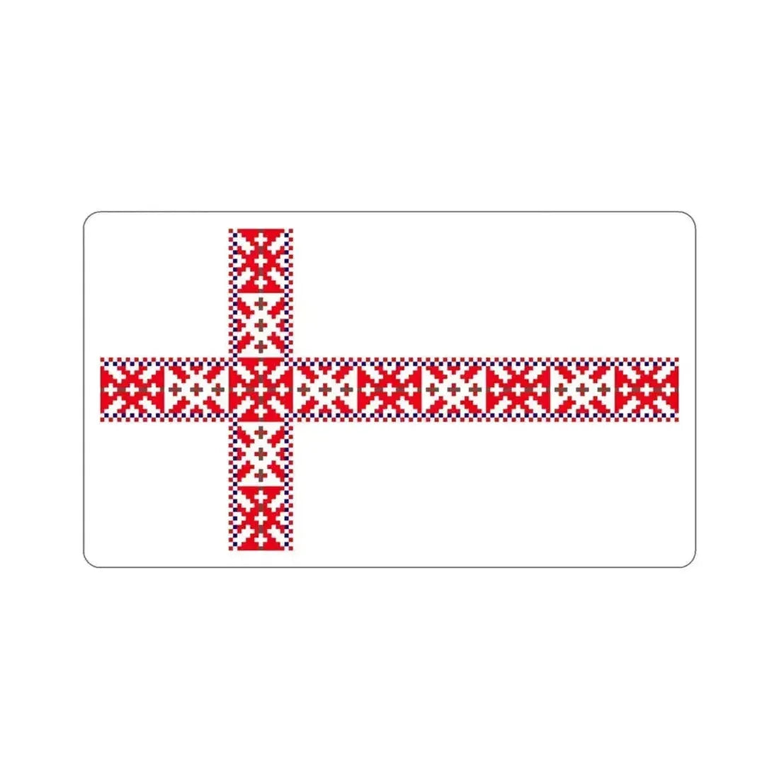 Flag of Setos Estonia STICKER Vinyl Die-Cut Decal 6 Inch - The Sticker Space