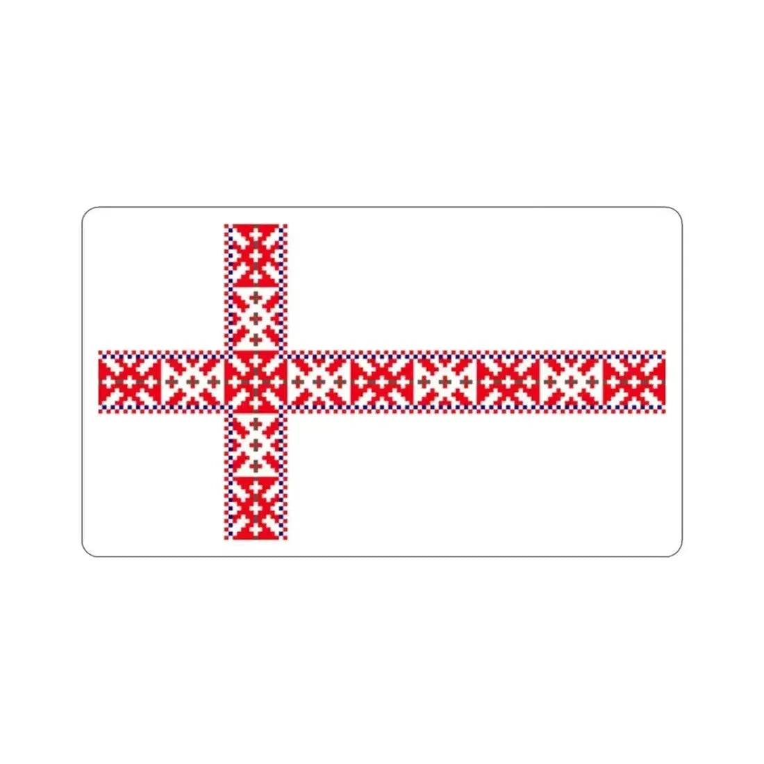 Flag of Setos Estonia STICKER Vinyl Die-Cut Decal - The Sticker Space