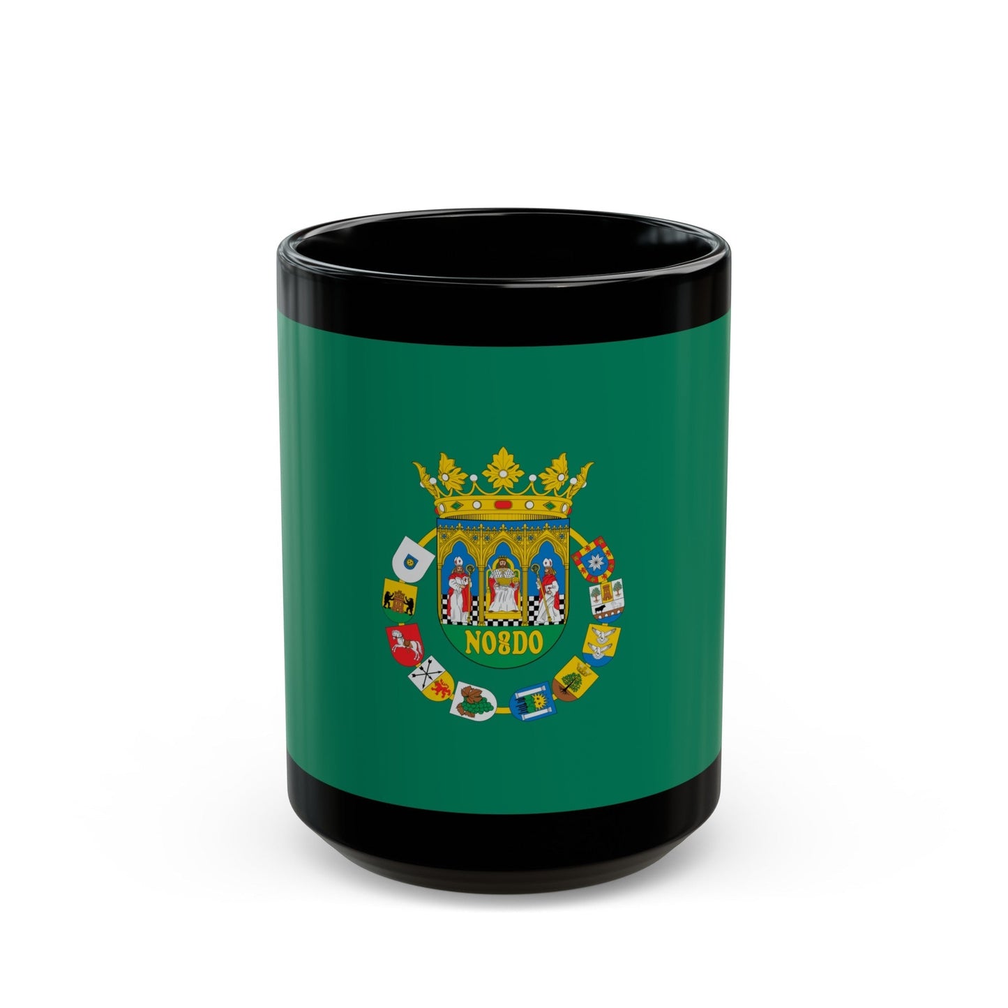 Flag of Sevilla Spain - Black Coffee Mug-15oz-The Sticker Space