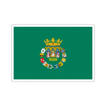 Flag of Sevilla Spain STICKER Vinyl Die-Cut Decal 2 Inch - The Sticker Space