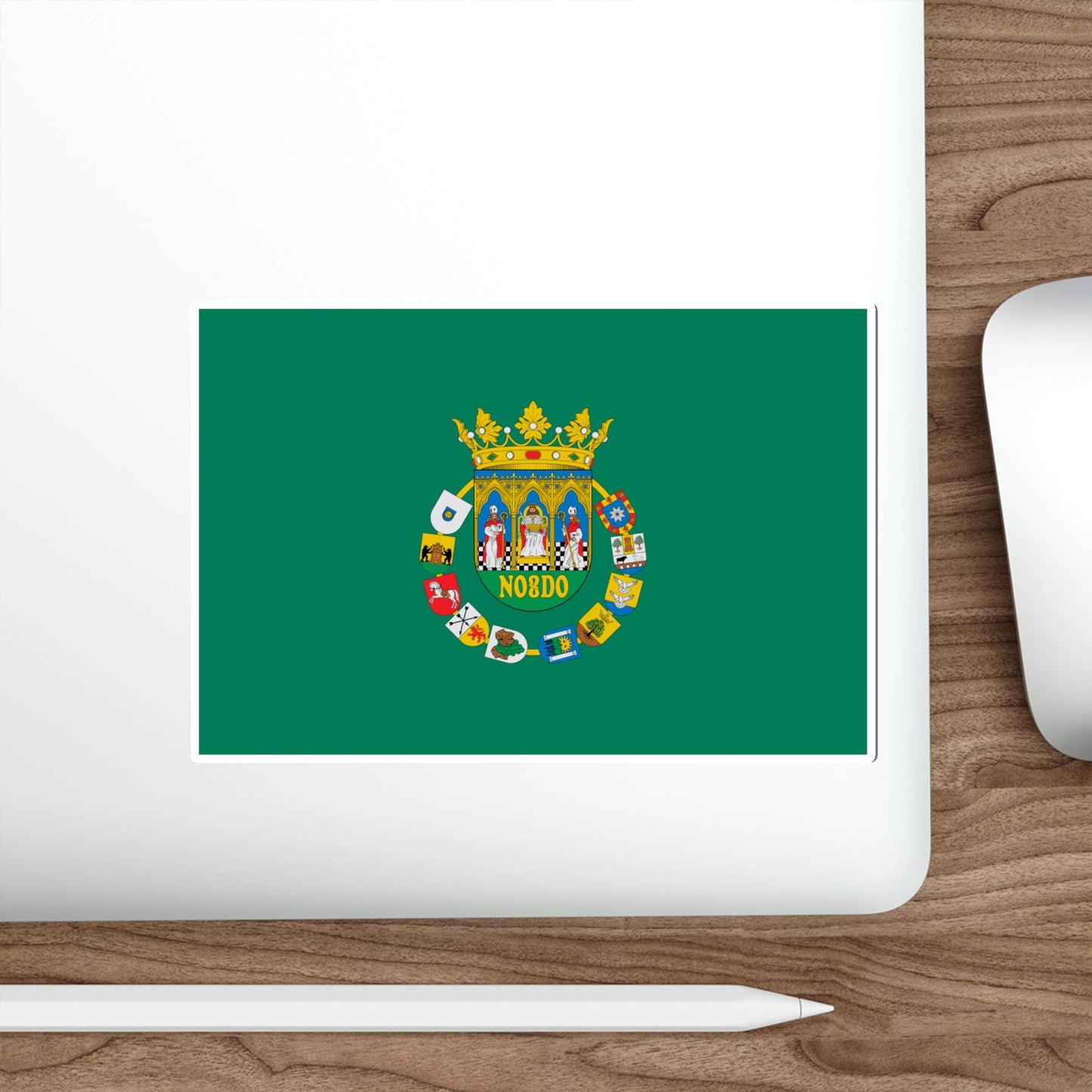 Flag of Sevilla Spain STICKER Vinyl Die-Cut Decal-The Sticker Space