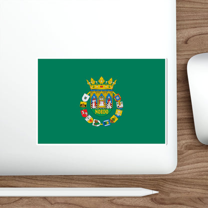 Flag of Sevilla Spain STICKER Vinyl Die-Cut Decal-The Sticker Space