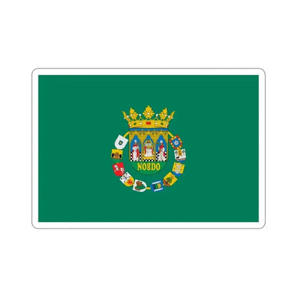 Flag of Sevilla Spain STICKER Vinyl Die-Cut Decal 6 Inch - The Sticker Space