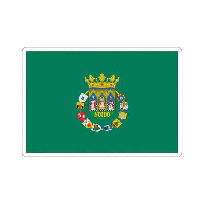Flag of Sevilla Spain STICKER Vinyl Die-Cut Decal 6 Inch - The Sticker Space