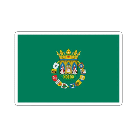 Flag of Sevilla Spain STICKER Vinyl Die-Cut Decal 6 Inch - The Sticker Space