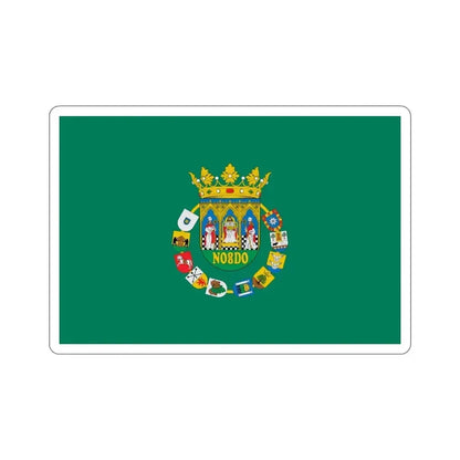 Flag of Sevilla Spain STICKER Vinyl Die-Cut Decal - The Sticker Space