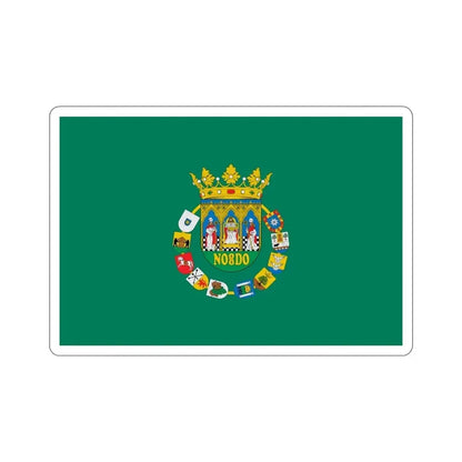 Flag of Sevilla Spain STICKER Vinyl Die-Cut Decal - The Sticker Space
