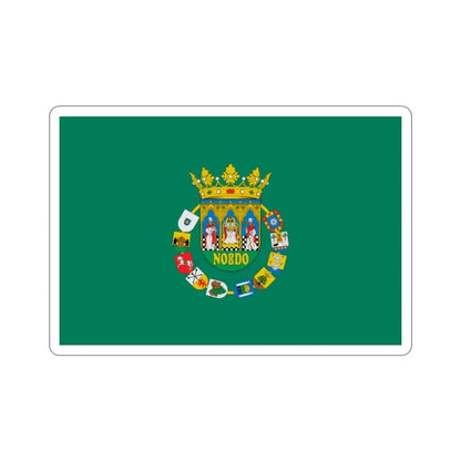 Flag of Sevilla Spain STICKER Vinyl Die-Cut Decal - The Sticker Space