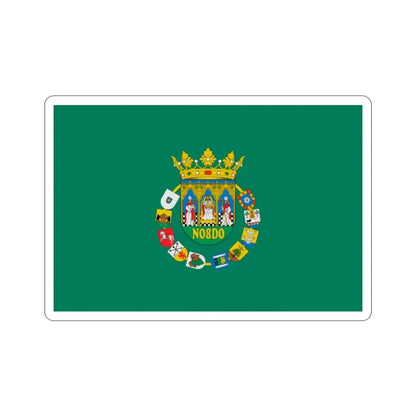 Flag of Sevilla Spain STICKER Vinyl Die-Cut Decal - The Sticker Space