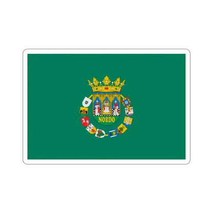 Flag of Sevilla Spain STICKER Vinyl Die-Cut Decal - The Sticker Space