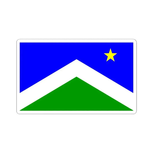 Flag of Seward Alaska (United States) STICKER Vinyl Kiss-Cut Decal 2 Inch White - The Sticker Space