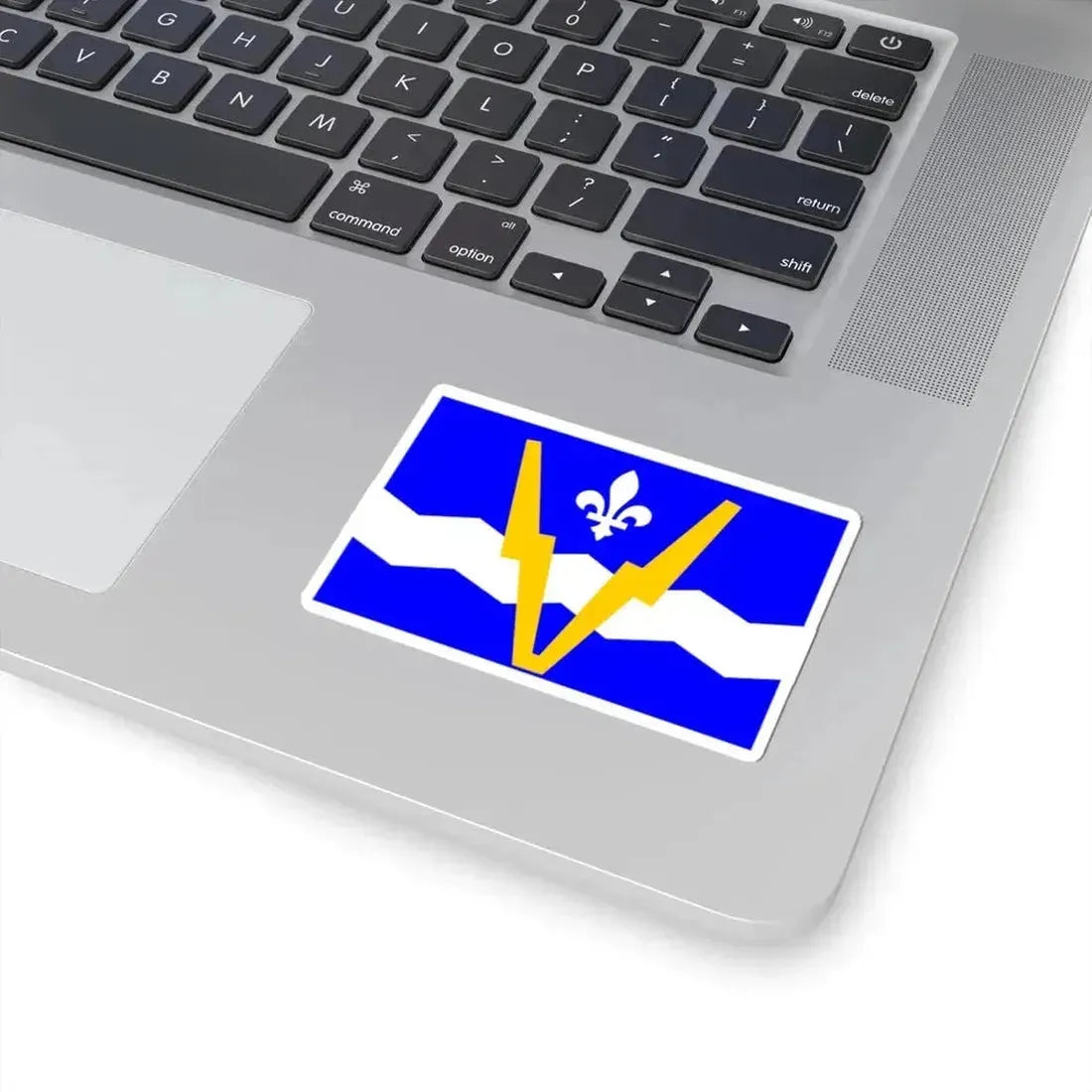 Flag of Shawinigan 1951-2009 (Canada) STICKER Vinyl Kiss-Cut Decal - The Sticker Space