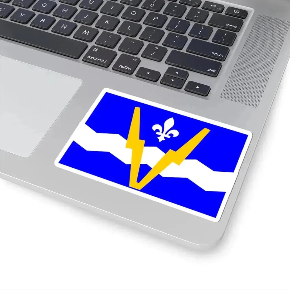Flag of Shawinigan 1951-2009 (Canada) STICKER Vinyl Kiss-Cut Decal - The Sticker Space