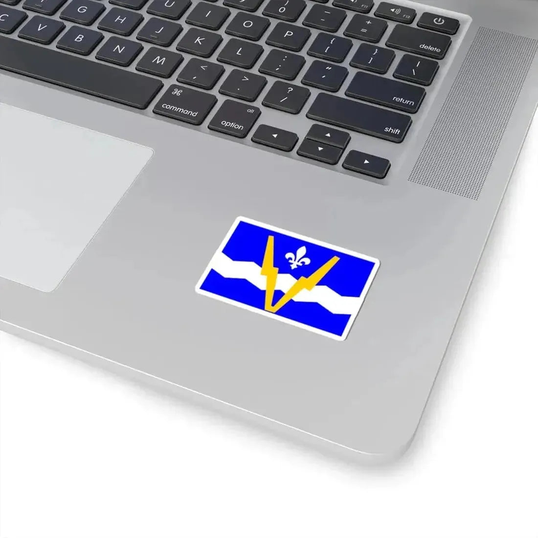 Flag of Shawinigan 1951 to 2009 Canada - STICKER Vinyl Kiss-Cut Decal - The Sticker Space