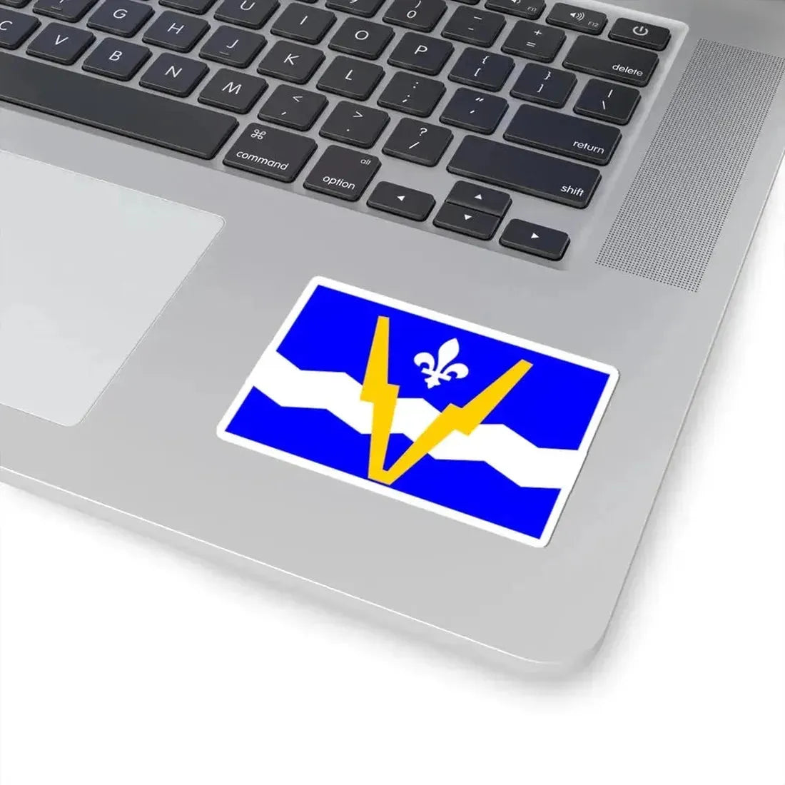 Flag of Shawinigan 1951 to 2009 Canada - STICKER Vinyl Kiss-Cut Decal - The Sticker Space