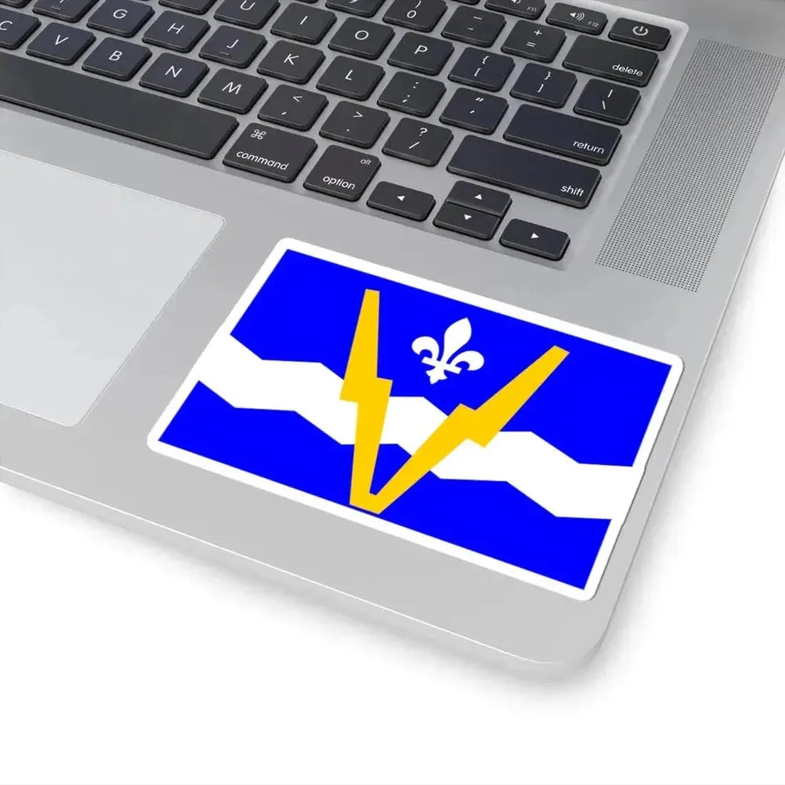 Flag of Shawinigan 1951 to 2009 Canada - STICKER Vinyl Kiss-Cut Decal - The Sticker Space