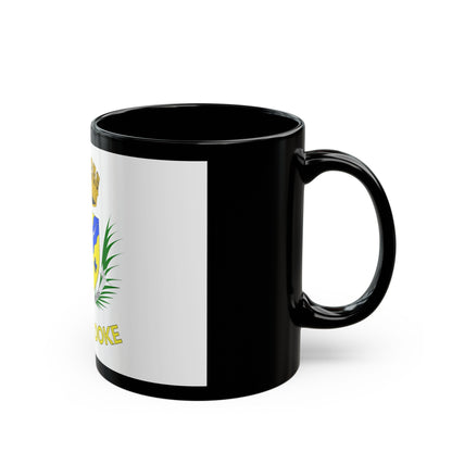 Flag of Sherbrooke Canada - Black Coffee Mug-The Sticker Space