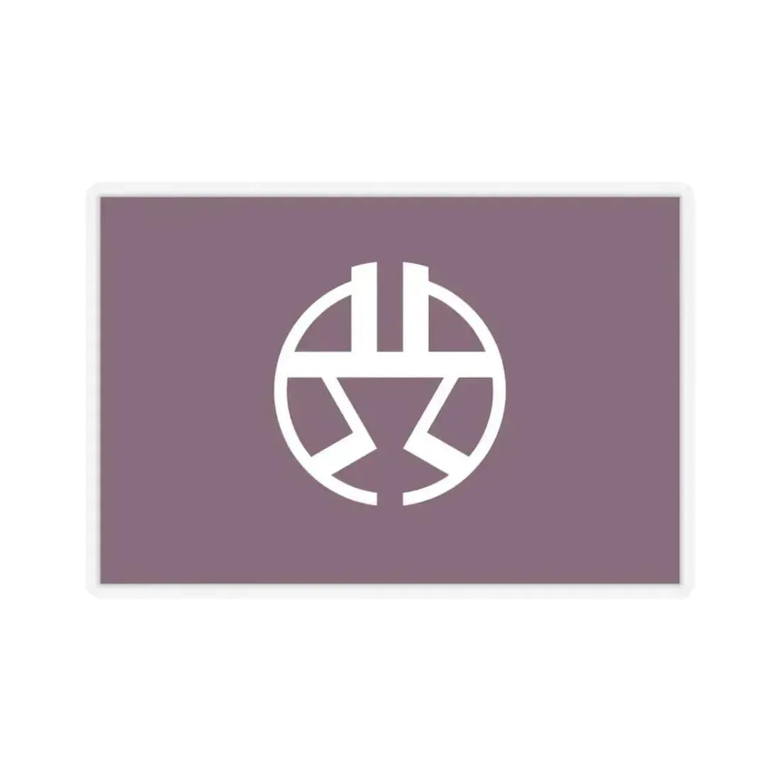 Flag of Shibuya Tokyo Japan - STICKER Vinyl Kiss-Cut Decal 3 Inch Transparent - The Sticker Space