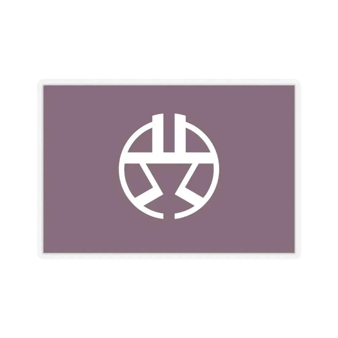 Flag of Shibuya Tokyo Japan - STICKER Vinyl Kiss-Cut Decal 4 Inch Transparent - The Sticker Space