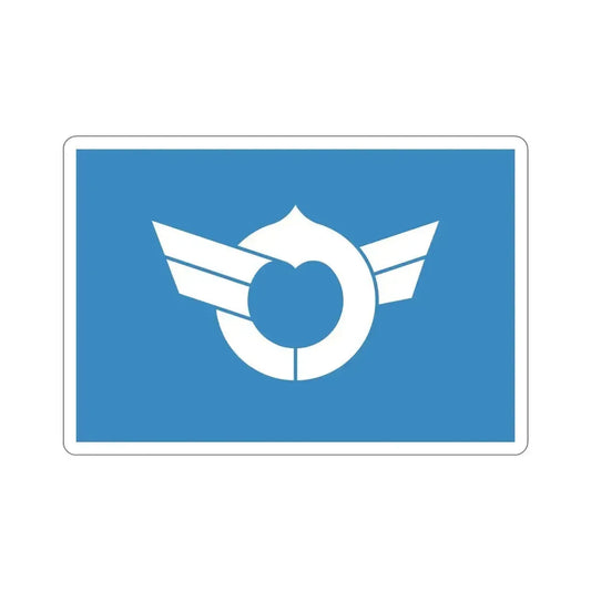 Flag of Shiga Prefecture Japan STICKER Vinyl Die-Cut Decal 6 Inch - The Sticker Space