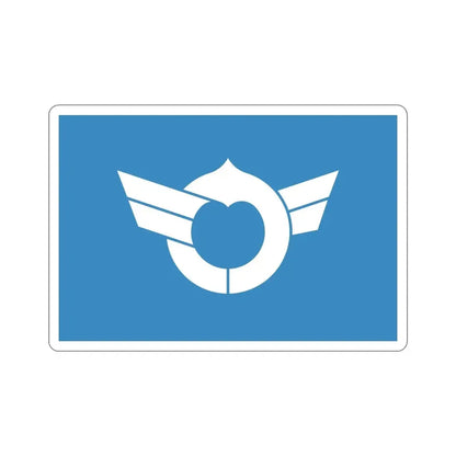 Flag of Shiga Prefecture Japan STICKER Vinyl Die-Cut Decal - The Sticker Space