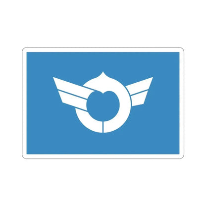 Flag of Shiga Prefecture Japan STICKER Vinyl Die-Cut Decal - The Sticker Space