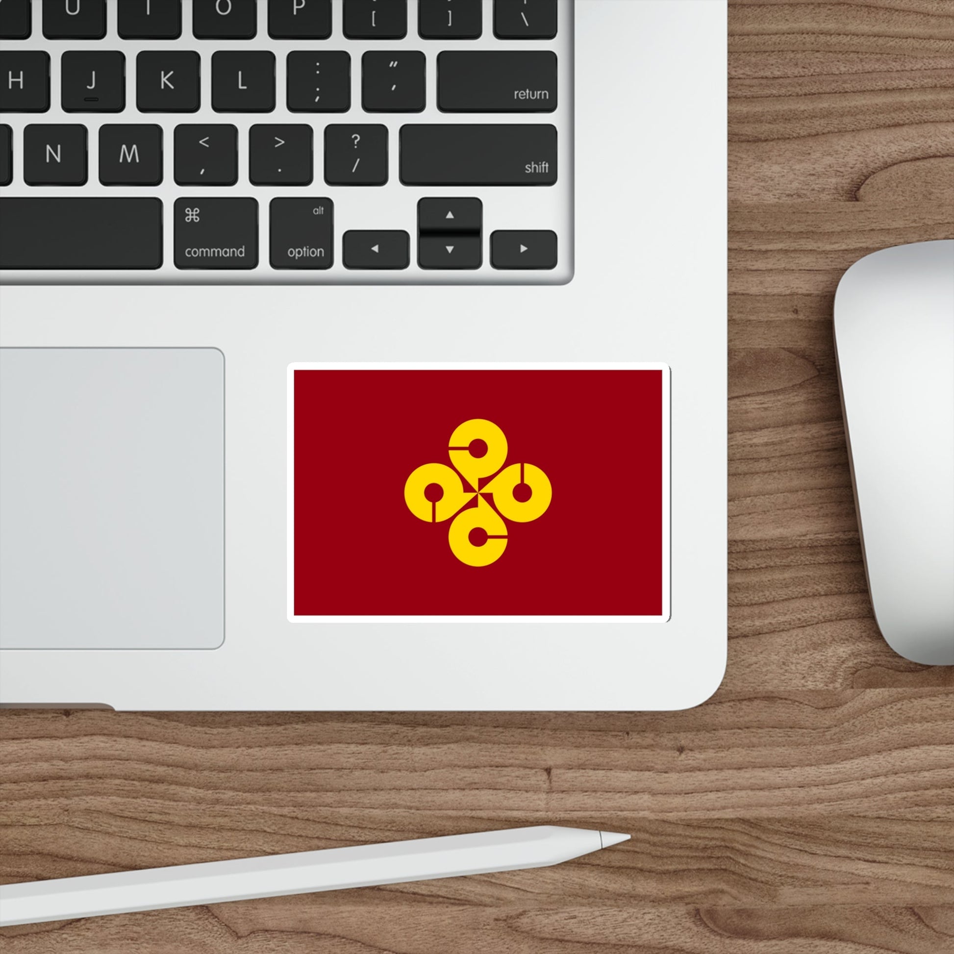 Flag of Shimane Prefecture Japan STICKER Vinyl Die-Cut Decal-The Sticker Space