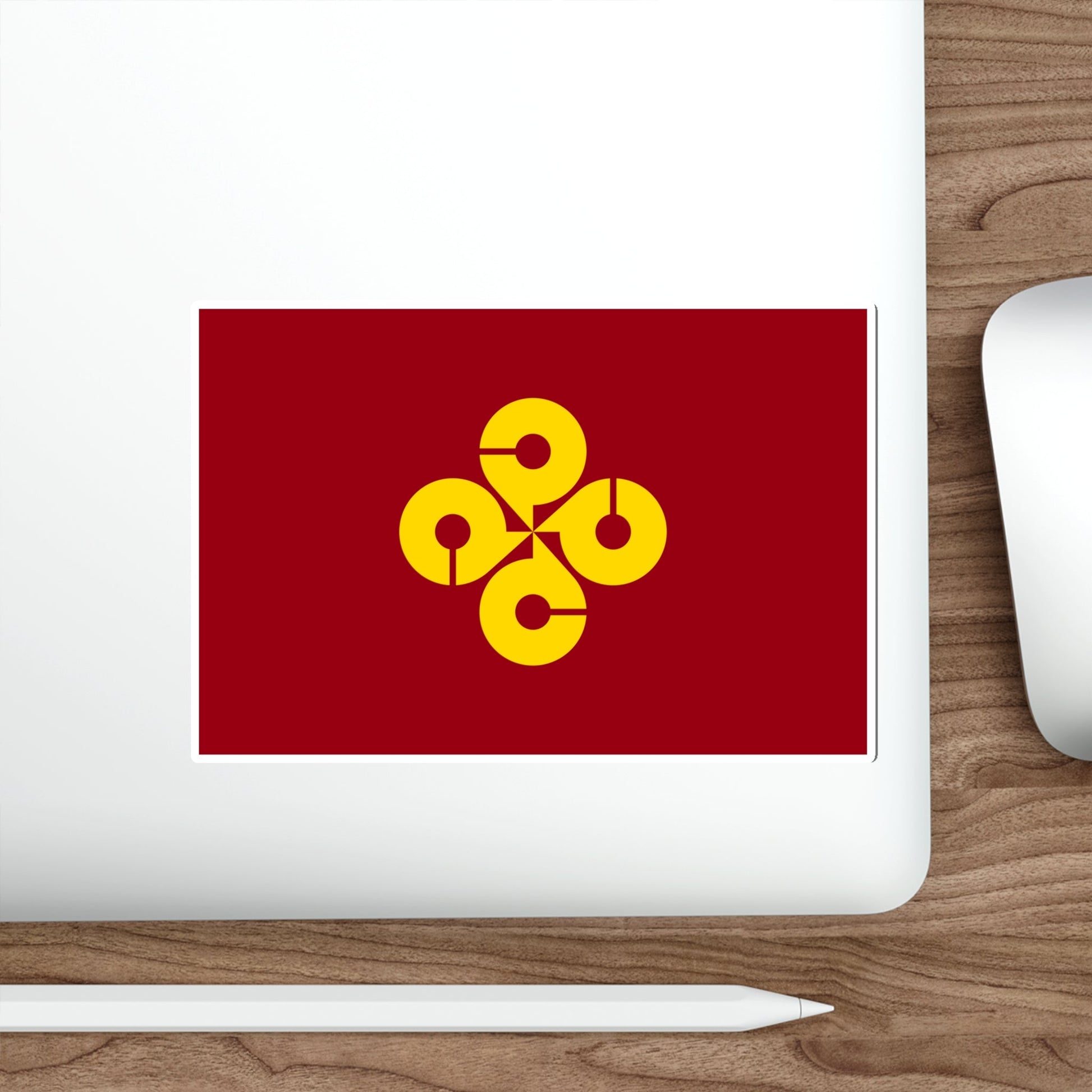 Flag of Shimane Prefecture Japan STICKER Vinyl Die-Cut Decal-The Sticker Space