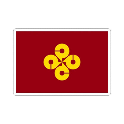 Flag of Shimane Prefecture Japan STICKER Vinyl Die-Cut Decal - The Sticker Space