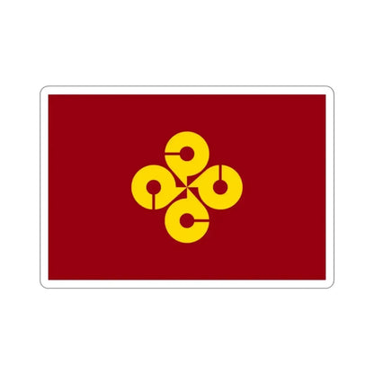 Flag of Shimane Prefecture Japan STICKER Vinyl Die-Cut Decal - The Sticker Space