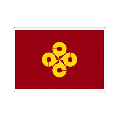 Flag of Shimane Prefecture Japan STICKER Vinyl Die-Cut Decal - The Sticker Space
