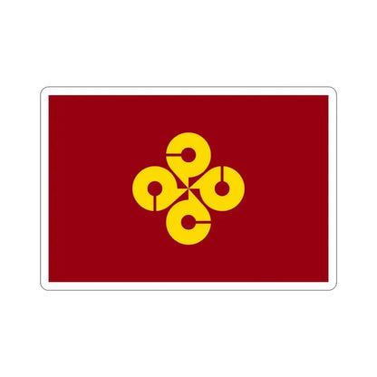Flag of Shimane Prefecture Japan STICKER Vinyl Die-Cut Decal - The Sticker Space