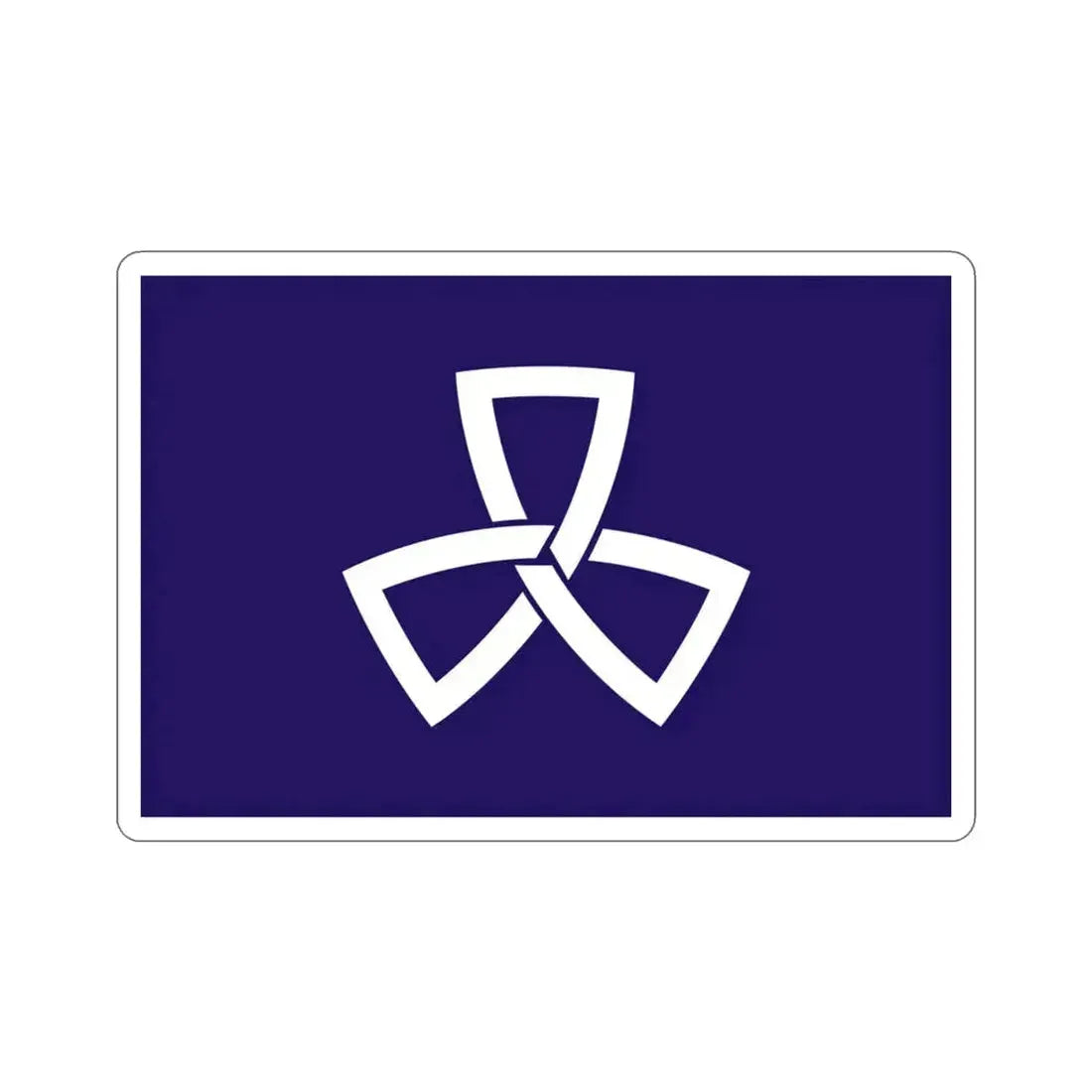 Flag of Shinagawa Tokyo Japan STICKER Vinyl Die-Cut Decal 3 Inch - The Sticker Space