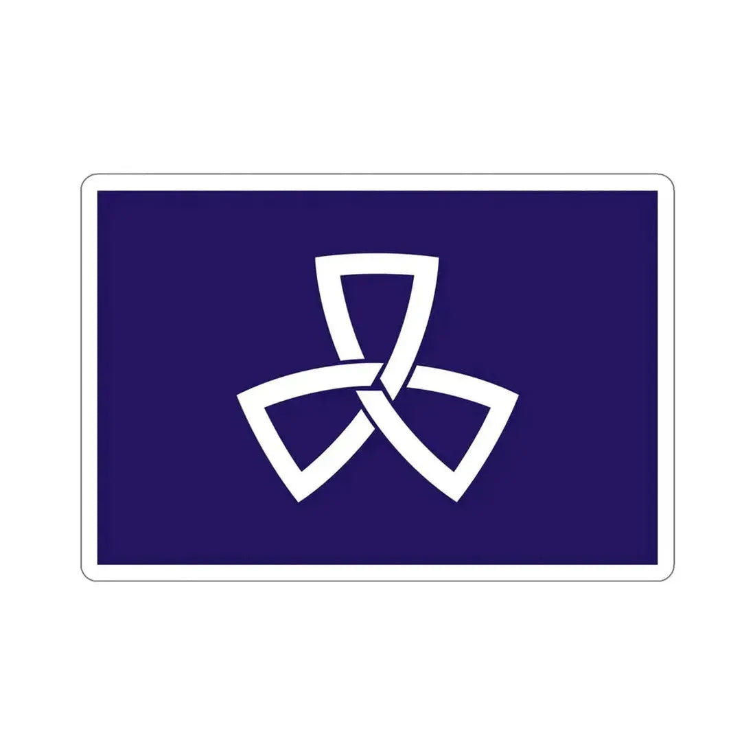 Flag of Shinagawa Tokyo Japan STICKER Vinyl Die-Cut Decal - The Sticker Space