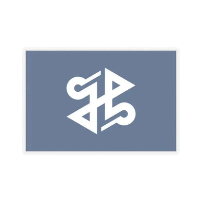 Flag of Shinjuku Tokyo Japan - STICKER Vinyl Kiss-Cut Decal 2 Inch Transparent - The Sticker Space