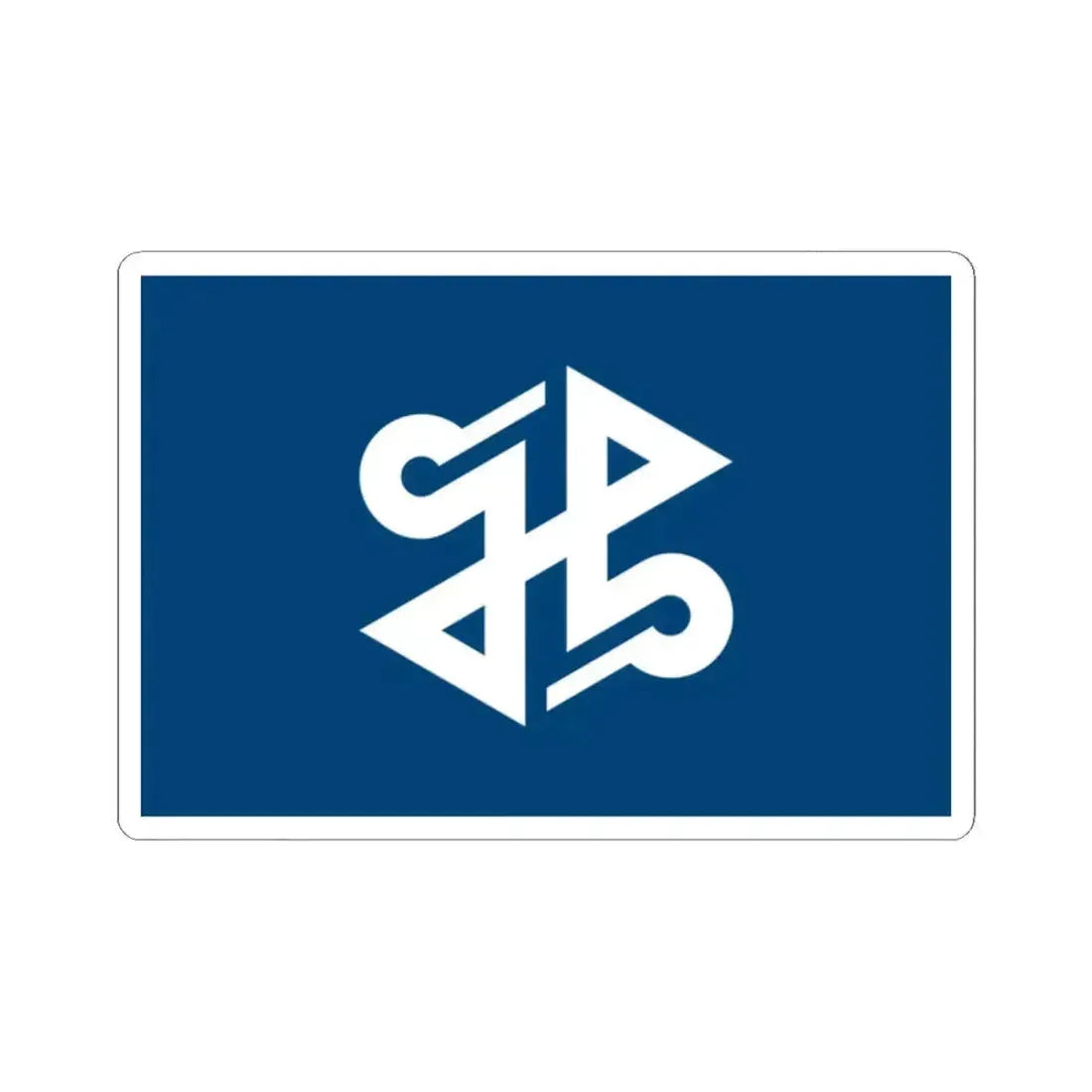 Flag of Shinjuku Tokyo Japan - STICKER Vinyl Kiss-Cut Decal 2 Inch White - The Sticker Space