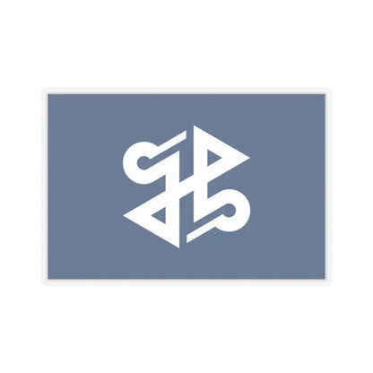 Flag of Shinjuku Tokyo Japan - STICKER Vinyl Kiss-Cut Decal 3 Inch Transparent - The Sticker Space