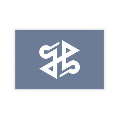 Flag of Shinjuku Tokyo Japan - STICKER Vinyl Kiss-Cut Decal 4 Inch Transparent - The Sticker Space