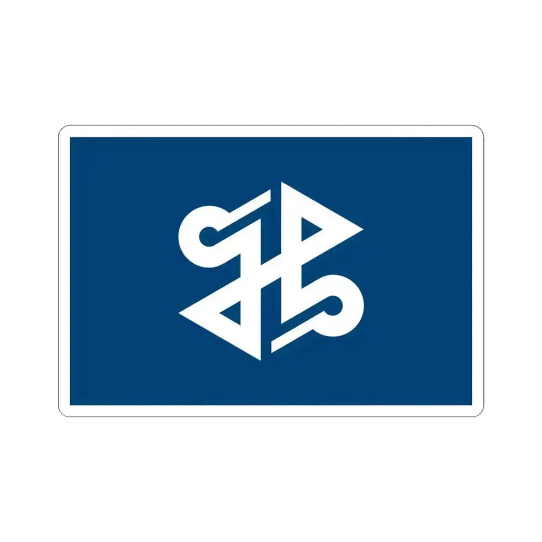 Flag of Shinjuku Tokyo Japan - STICKER Vinyl Kiss-Cut Decal 4 Inch White - The Sticker Space