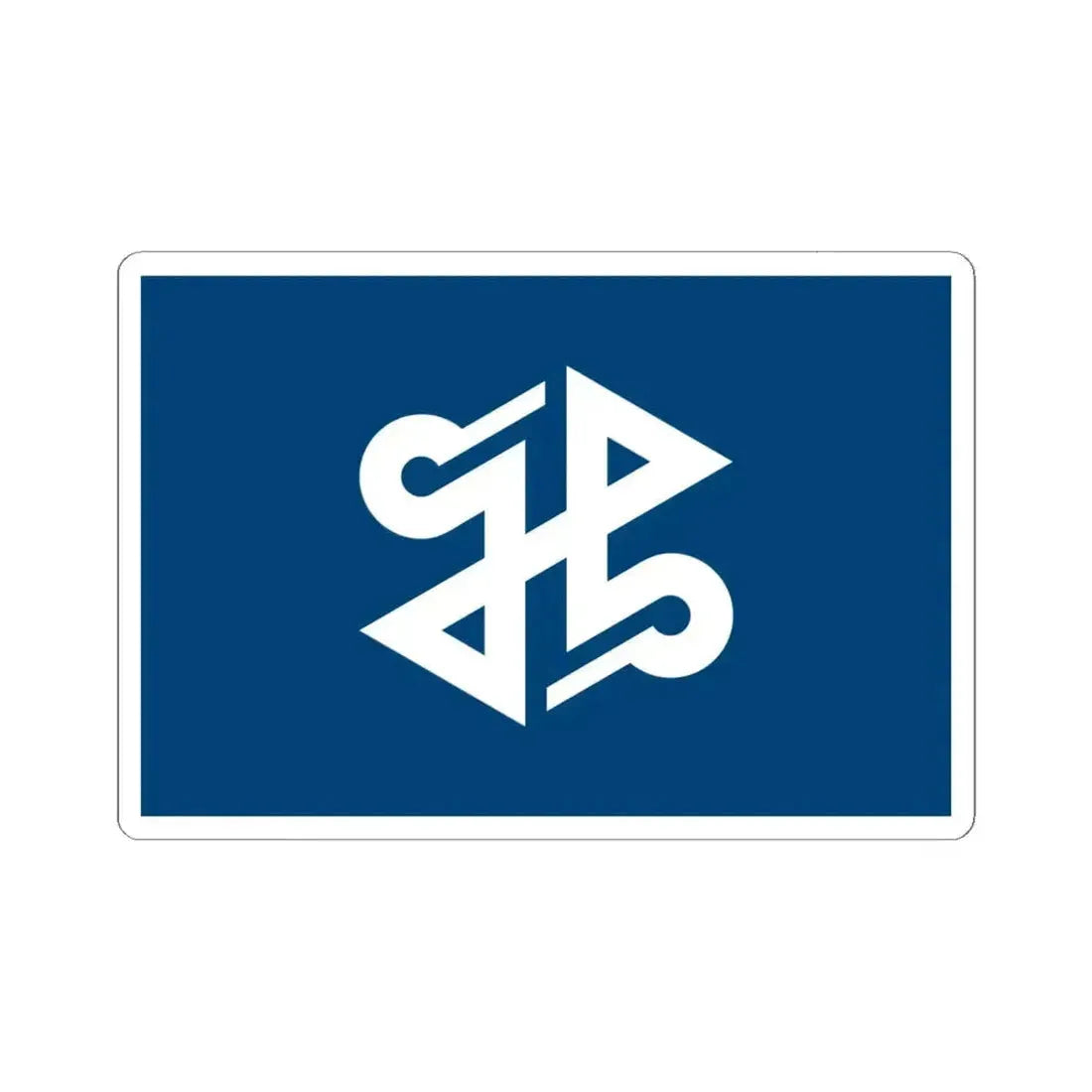 Flag of Shinjuku Tokyo Japan - STICKER Vinyl Kiss-Cut Decal 6 Inch White - The Sticker Space