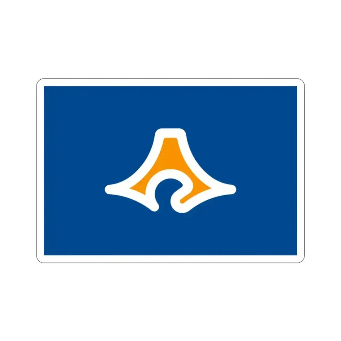 Flag of Shizuoka Prefecture Japan STICKER Vinyl Die-Cut Decal 2 Inch - The Sticker Space