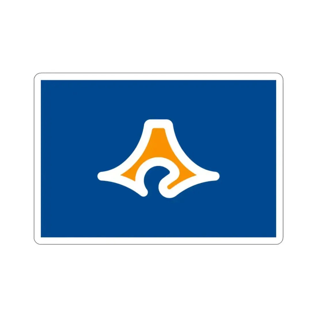 Flag of Shizuoka Prefecture Japan STICKER Vinyl Die-Cut Decal 2 Inch - The Sticker Space