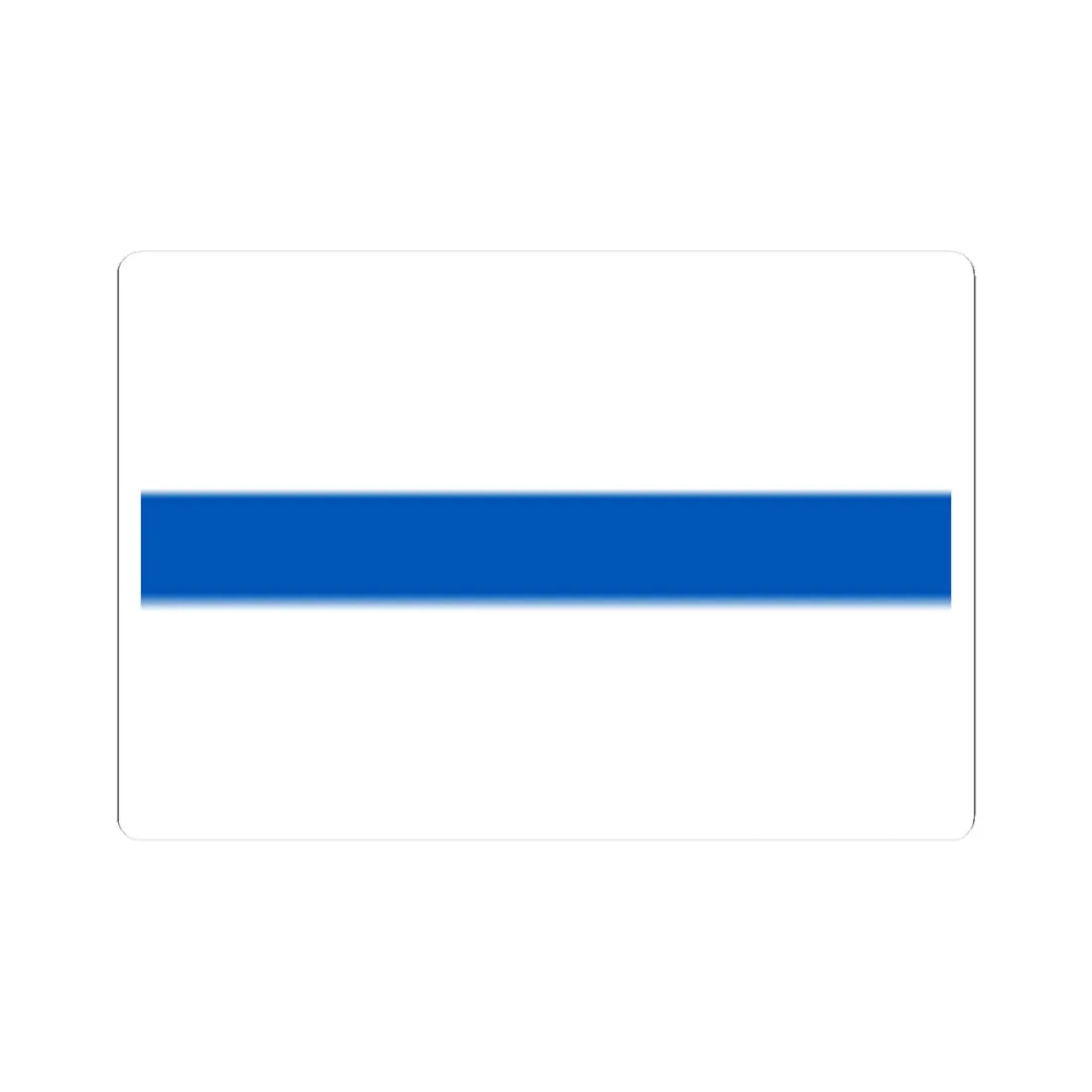 Flag of Shumsk (Ukraine) STICKER Vinyl Kiss-Cut Decal 2 Inch White - The Sticker Space