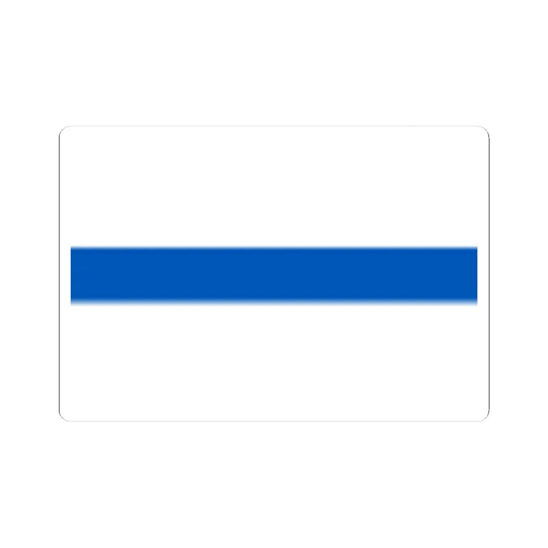 Flag of Shumsk (Ukraine) STICKER Vinyl Kiss-Cut Decal 3 Inch White - The Sticker Space