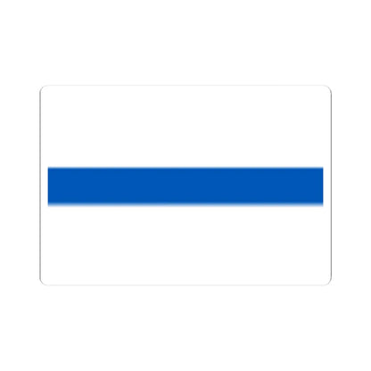 Flag of Shumsk (Ukraine) STICKER Vinyl Kiss-Cut Decal 3 Inch White - The Sticker Space