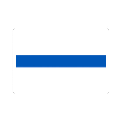 Flag of Shumsk (Ukraine) STICKER Vinyl Kiss-Cut Decal 4 Inch White - The Sticker Space