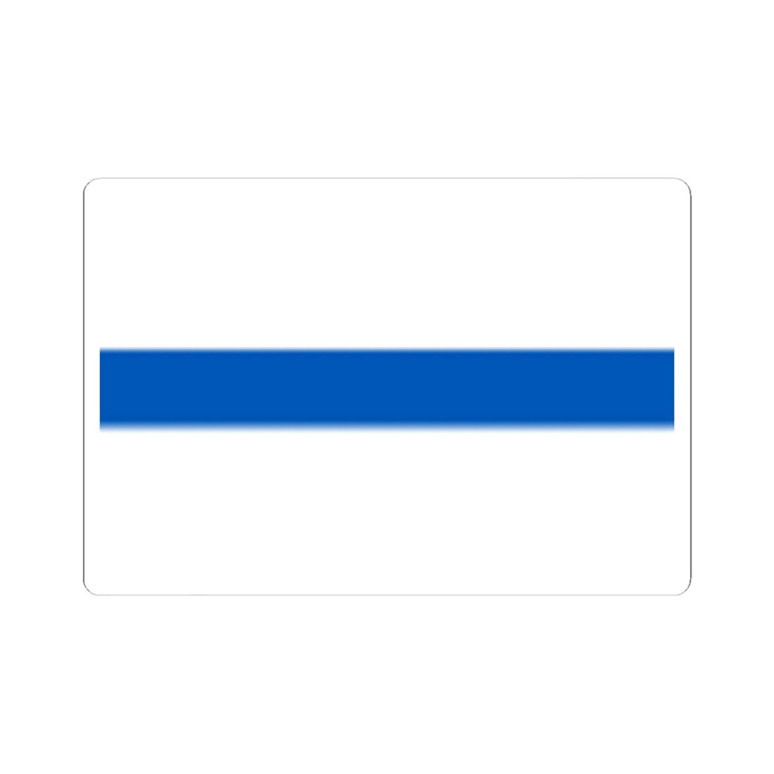 Flag of Shumsk (Ukraine) STICKER Vinyl Kiss-Cut Decal 6 Inch White - The Sticker Space